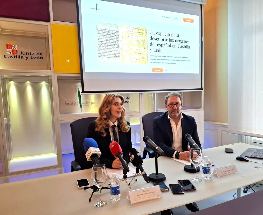 La Junta de Castilla y León aplica las Nuevas Tecnologías a la divulgación de los orígenes del español
