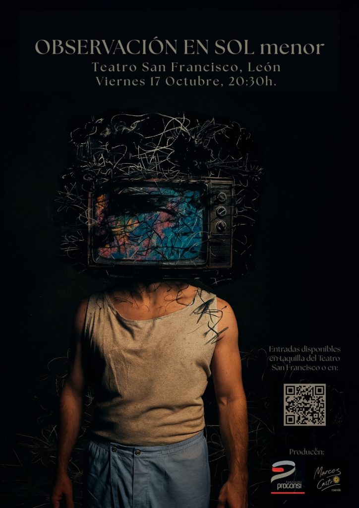 Cartel Observación en sol menor en el teatro San Francisco León