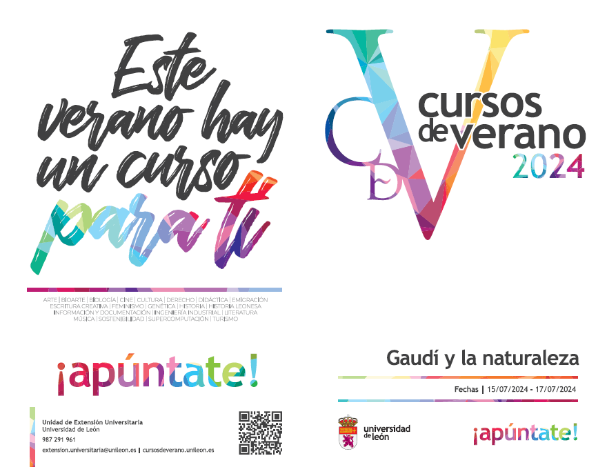 Proconsi - cartel Gaudí y naturaleza 2024