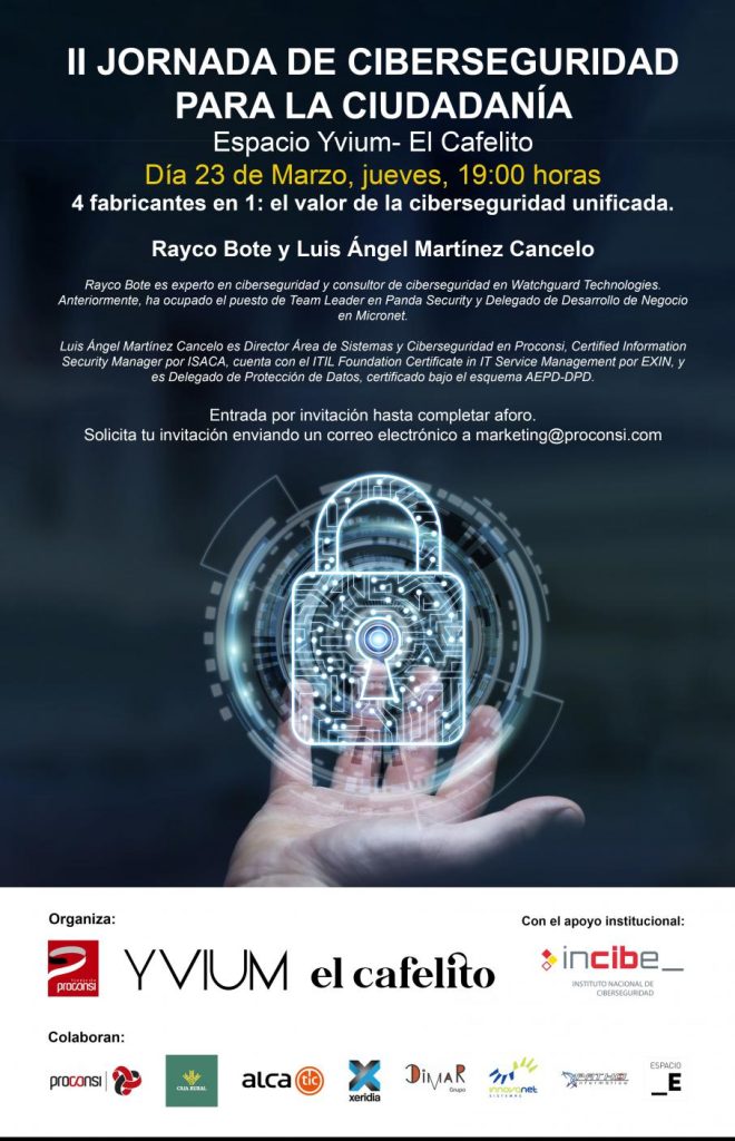 II Jornada de Ciberseguridad para la Ciudadanía