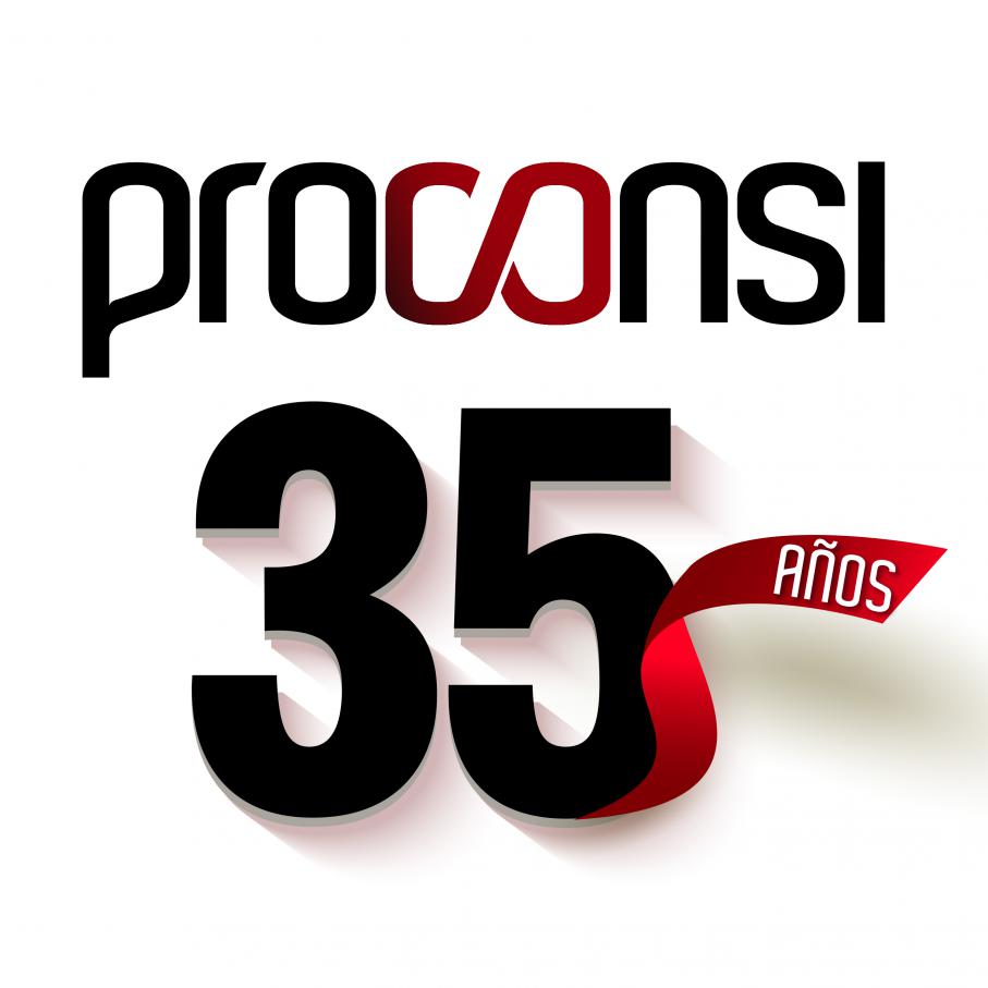 proconsi 35 anos logotipo