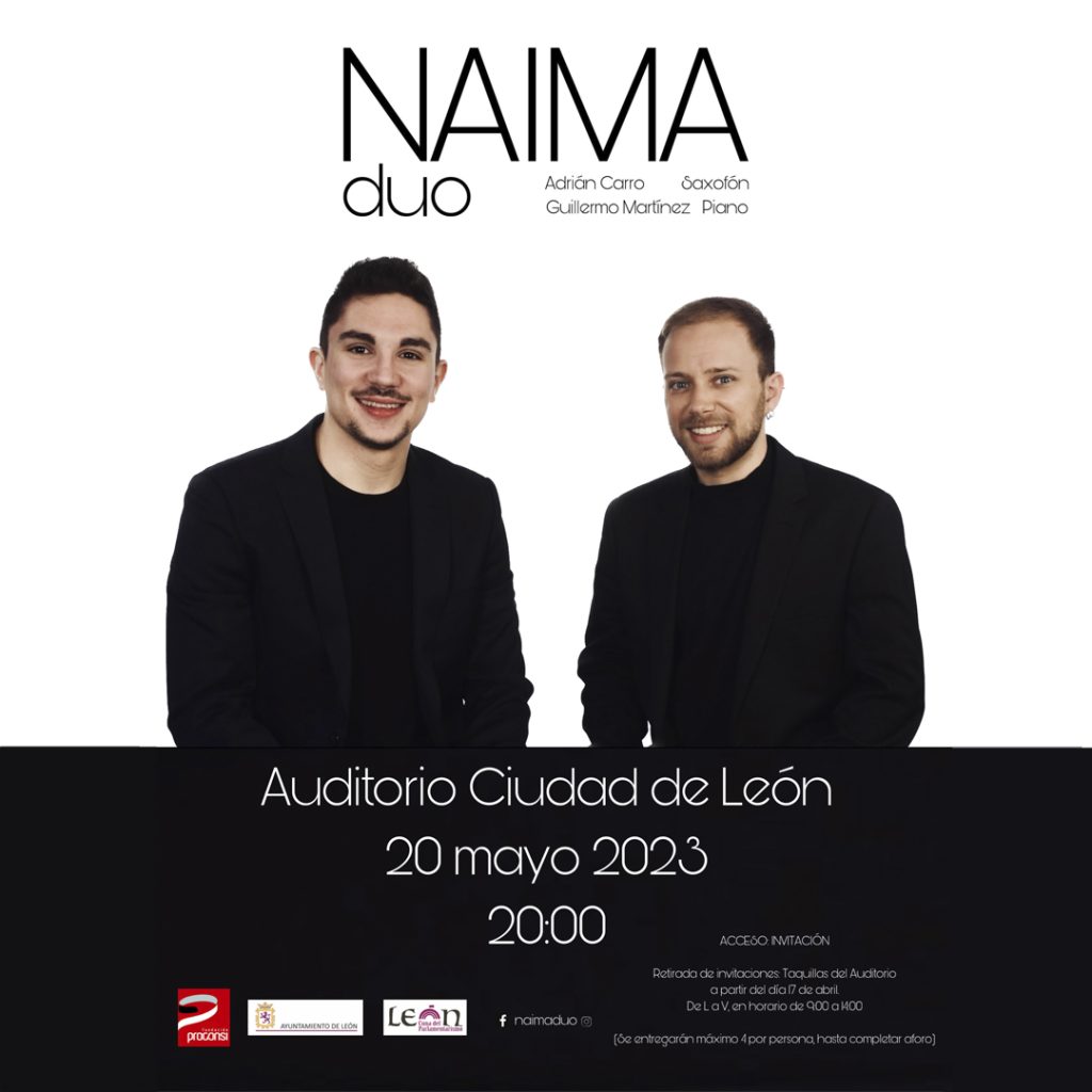 Concierto Naima Duo en el Auditorio Ciudad de León